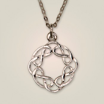 Art Pewter - Celtic Eternal Interlace Pendant (code 231)