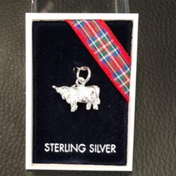 Charm - Sterling Silver Highland Cow