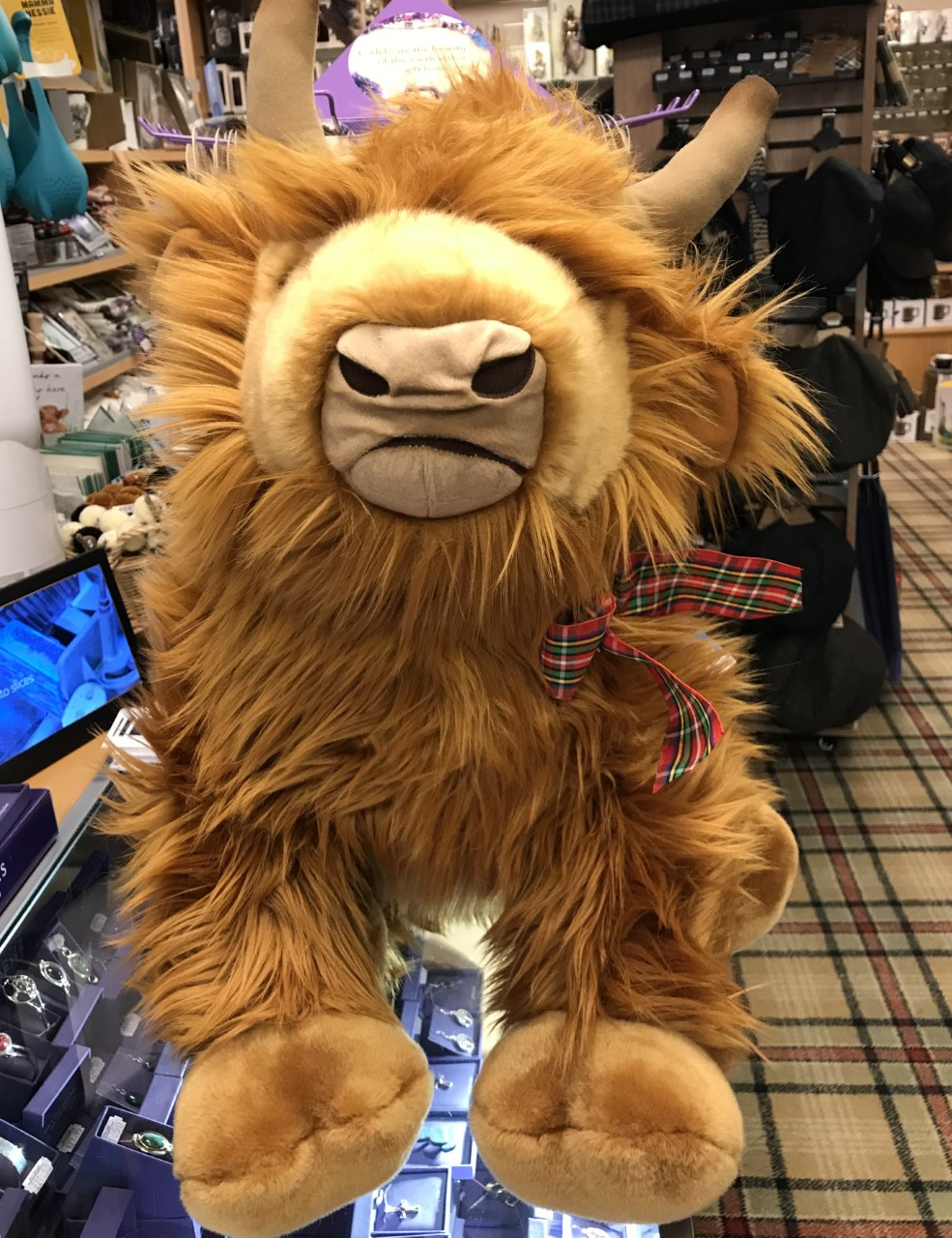 highland stuffed cow