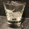 Glass - Engraved Dram Shot Glass Highland Cow