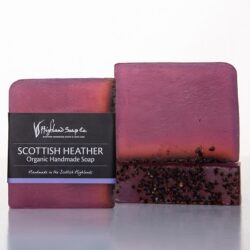 heather-organic-soap Highland Soap Co. Organic Handmade Soap Scottish Heather 150g