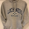 Adult Hoodie Loch Ness Grey