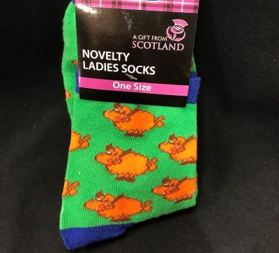 Socks - Ladies Highland Cows