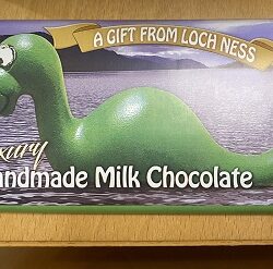 Chocolate Bar - Luxury Milk Chocolate Bar Nessie
