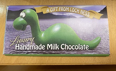 Chocolate Bar - Luxury Milk Chocolate Bar Nessie
