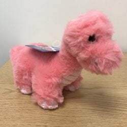 new-plush-nessie-pink-small Soft Toy Loch Ness Monster - Nessie Pink (small)