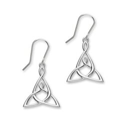 ortak-E1921_large Celtic Generations Silver Earrings E1921