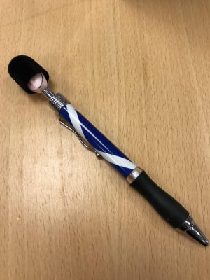 Pen - Soldier Head Saltire