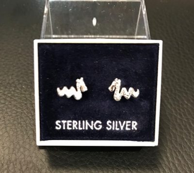 Sterling Silver Earrings - Nessie Small