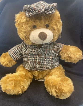 Soft Toy Teddy - Teddy Bear in Tweed