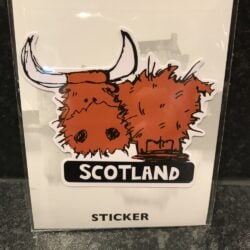 sticker-highland-cow Sticker - Highland Cow