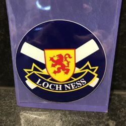sticker-loch-ness Sticker - Loch Ness Lion Shield Round
