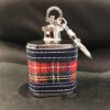 Keyring - Flask Tartan 1oz