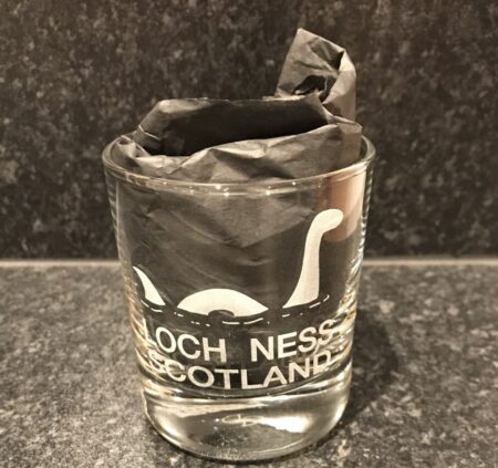 Glass - Engraved Whisky Glass Loch Ness Monster