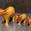 Highland Cow Gold - Art AluminArk Collection