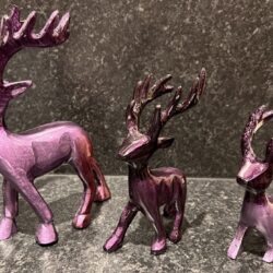 Tilner Art - Stag purple Stag Purple - Tilner Art AluminArk Collection