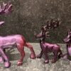 Stag Purple - Tilner Art AluminArk Collection