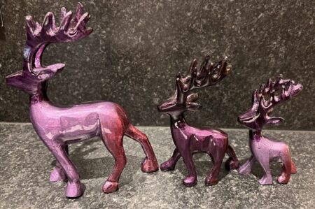 Stag Purple - Tilner Art AluminArk Collection