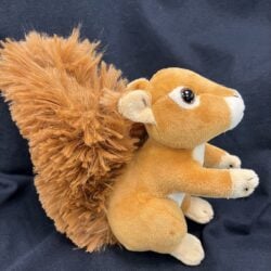 Squirrel - Rusty The Red Squirrel (side) Soft Toy - Rusty The Red Squirrel