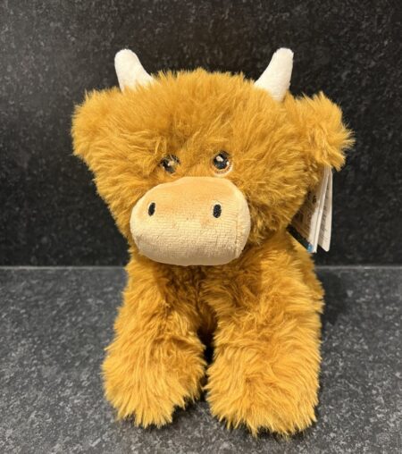 Soft Toy Highland Cow - KeelEco Highland Cow Small