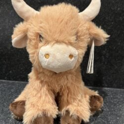 Keel - Highland Cow Shaggy 25cm (SE1778) Soft Toy Highland Cow - KeelEco Highland Cow Shaggy Large