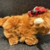 Soft Toy Highland Cow - Highland Cow with Tartan Hat