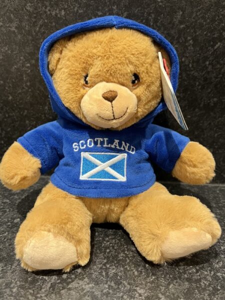 Soft Toy Teddy - KeelEco Scottish Hoodie Bear