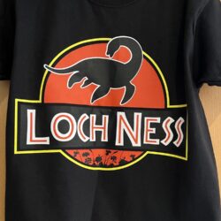 Child T Shirt - Jurassic Loch Ness black Child T-Shirt - Jurassic Loch Ness Black
