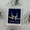 Sterling Silver Drop Earrings - Nessie