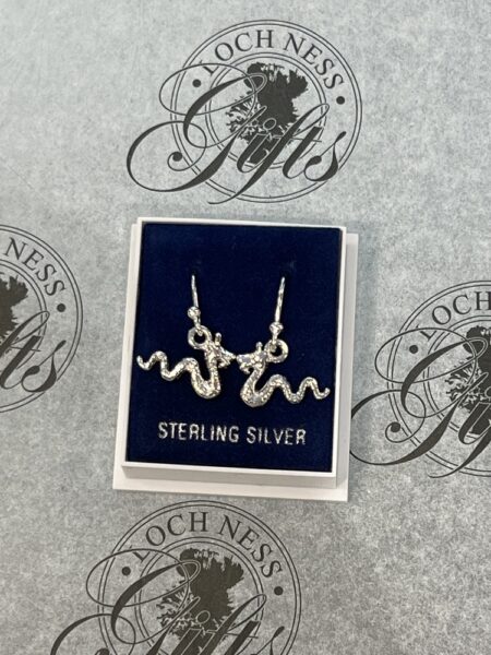 Sterling Silver Drop Earrings - Nessie