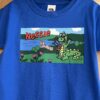 Child T-Shirt - Nessie at Urquhart Castle Loch Ness Blue