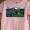 Child T-Shirt - Nessie at Urquhart Castle Loch Ness Pink