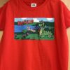 Child T-Shirt - Nessie at Urquhart Castle Loch Ness Red