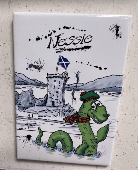 Magnet - Cartoon Nessie at Urquhart Castle