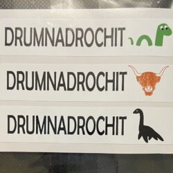 Sticker - Drumnadrochit 3 Pack Sticker - Drumnadrochit 3 Pack