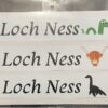 Sticker - Loch Ness 3 Pack