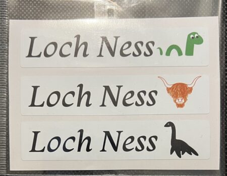 Sticker - Loch Ness 3 Pack