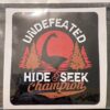 Sticker - Undefeated Hide and Seek Champion