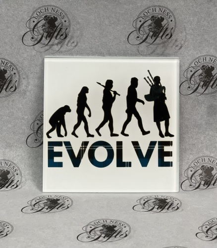 Coaster - Glass Coaster Scottish Evolution
