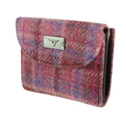 LB2002-COL103 Harris Tweed Short Purse - LB2002-COL103