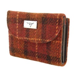 LB2002-COL117 Harris Tweed Short Purse - LB2002-COL117