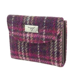LB2002-COL131 Harris Tweed Short Purse - LB2002-COL131