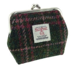 LB2035-COL107 Harris Tweed Small Clasp Coin Purse - LB2035-COL107