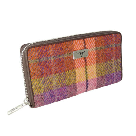 Harris Tweed Long Zip Purse - LB2100-COL124