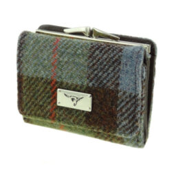 LB2113-COL015 Harris Tweed Small Clasp Purse - LB2113-COL15