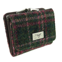LB2113-COL107 Harris Tweed Small Clasp Purse - LB2113-COL107