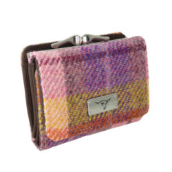 LB2113-COL124 Harris Tweed Small Clasp Purse - LB2113-COL124