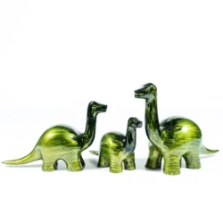 Tilner Nessie Lime Nessie The Loch Ness Monster Lime - Tilner Art AluminArk Collection