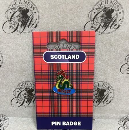Lapel Pin Badge - Nessie Scotland