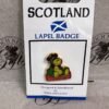 Lapel Pin Badge - Nessie Sitting Scotland
